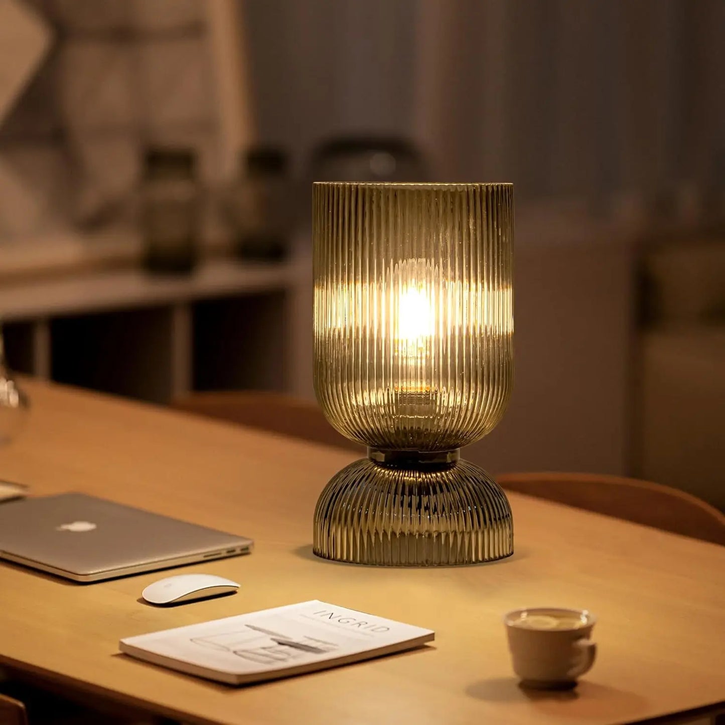 Modern Glass Table Lamp