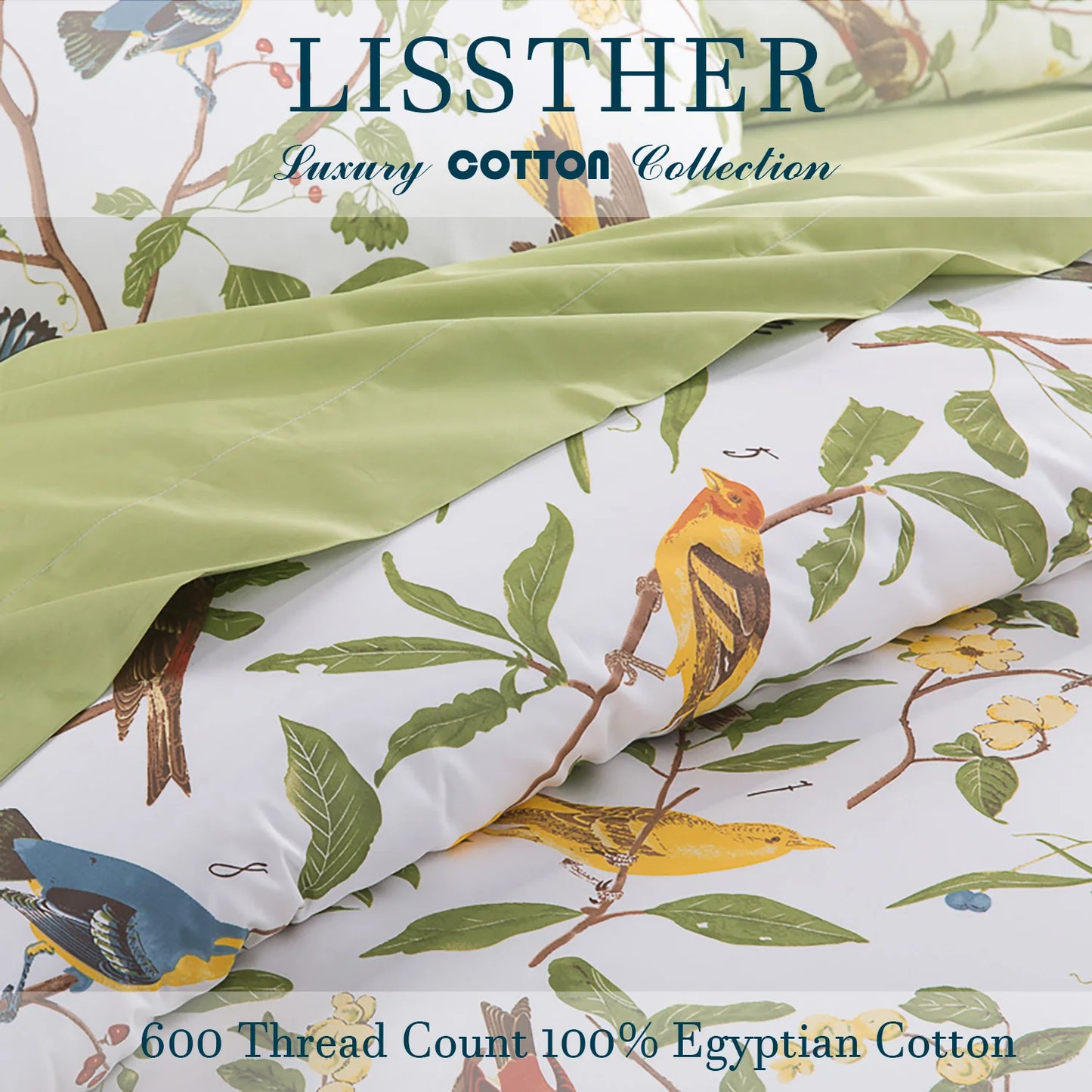 3pcs Cotton Duvet Cover Set