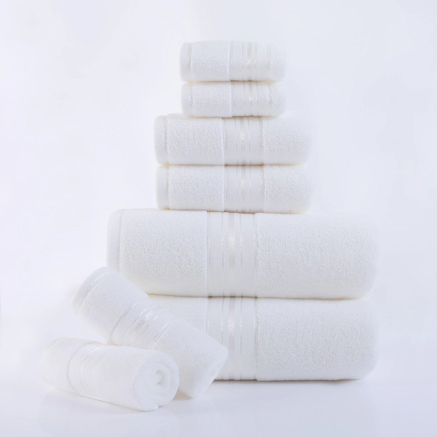 Set of 8 Bath Towels