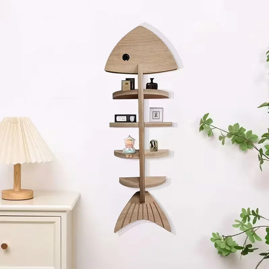 Friendly Fishbone Wall Shelves