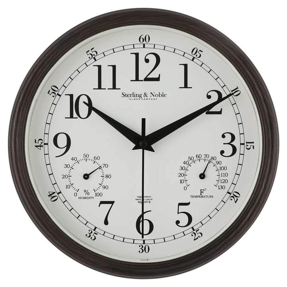 Indoor Outdoor Wall Clock