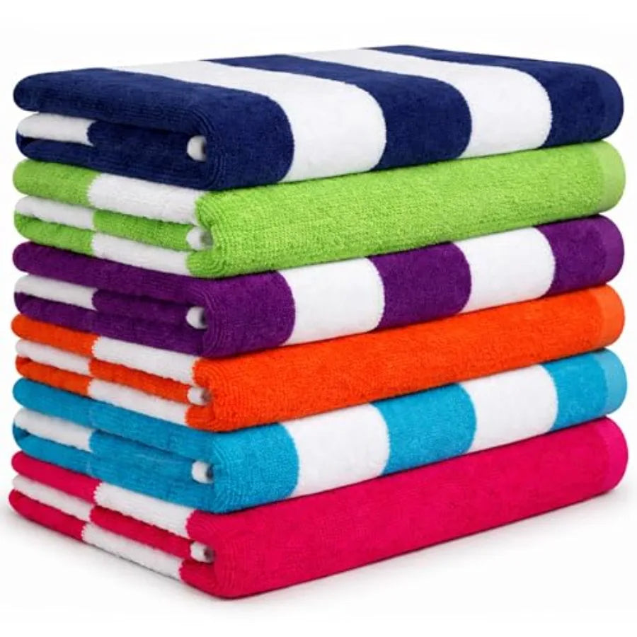 Beach Towels 6 Pack