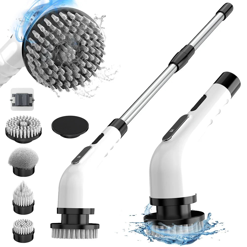 9-in-1 Cordless Cleaning Brush