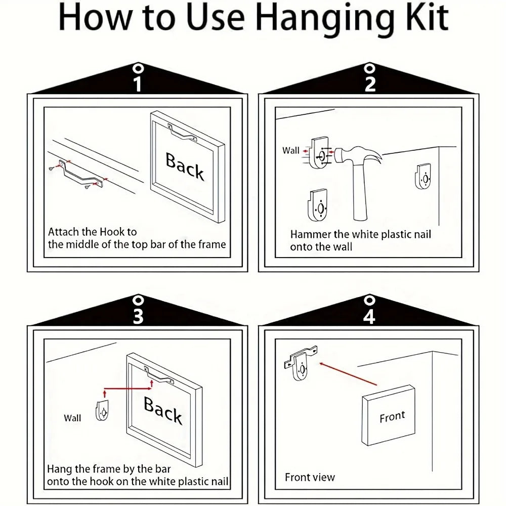 Purple Bird-Flower Painting