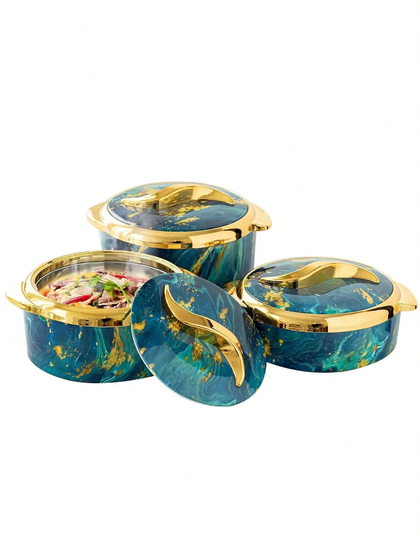 3pcs Golden Touch Food Warmer