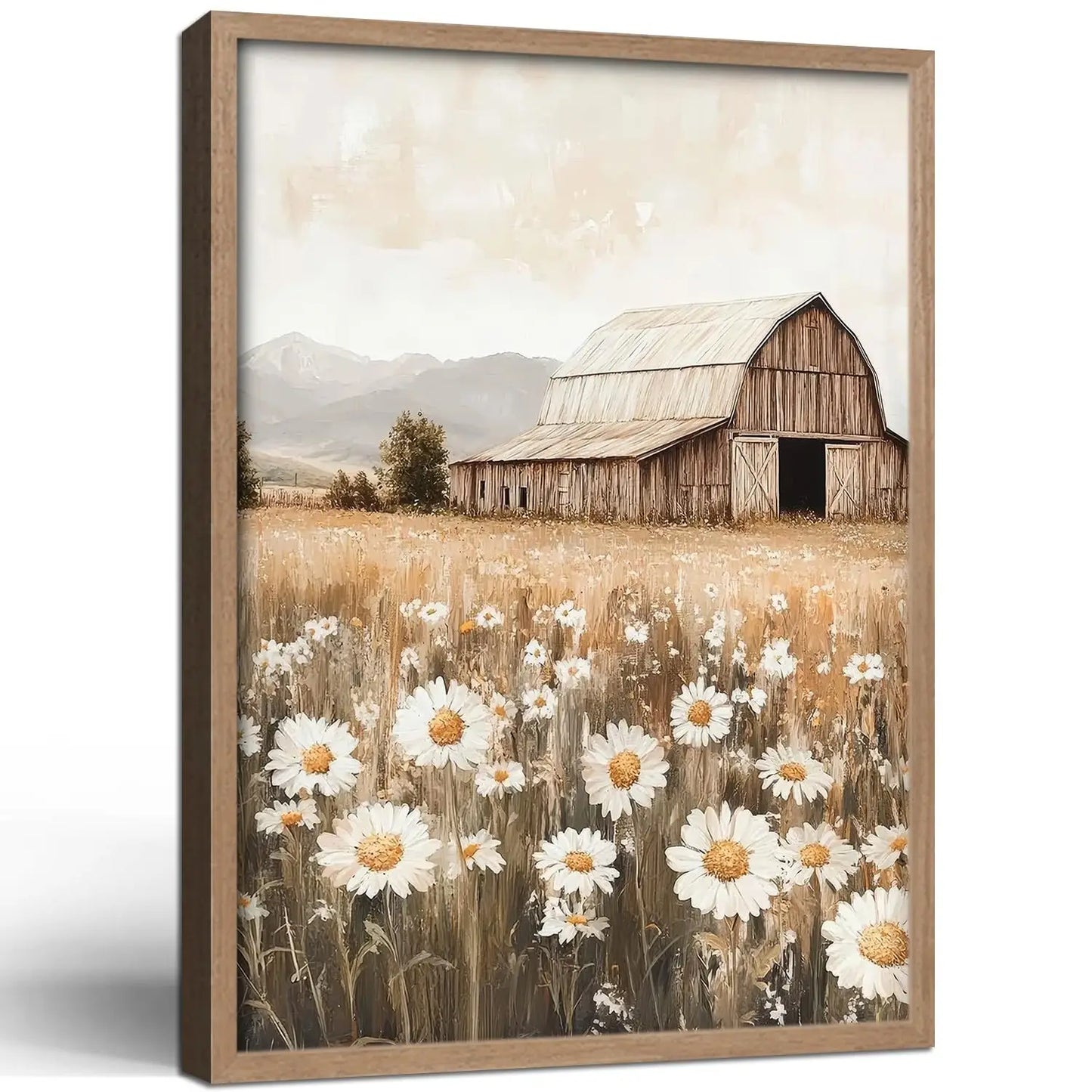 2Pcs Framed Canvas Wall Art