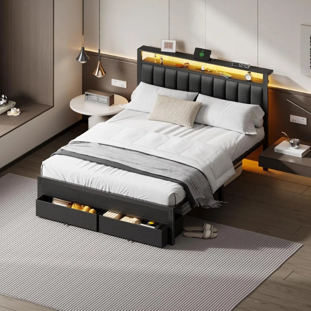 Customized Metal Platform Bed