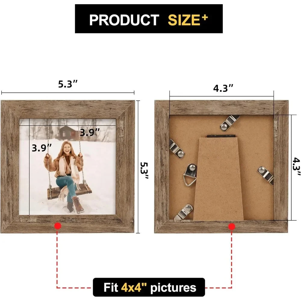 Picture Frames Set of 6