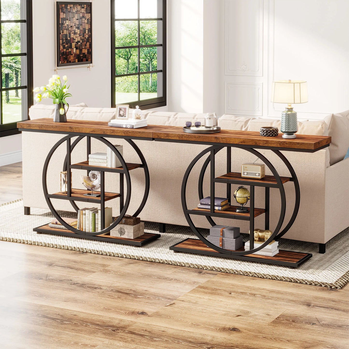4-Tier Console Table