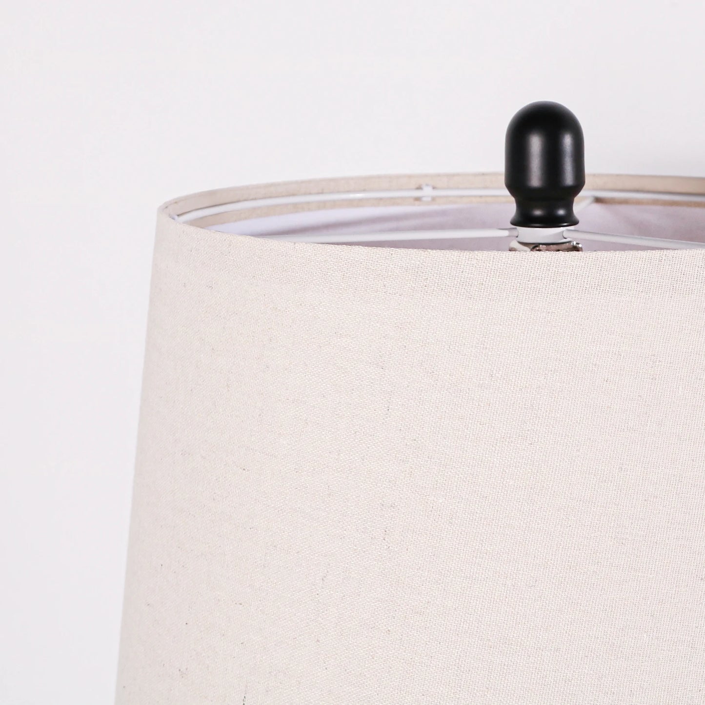 2 Pack Carved Geometric Ceramic Table Lamp