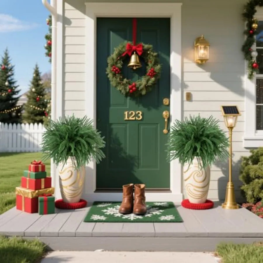 12 Pcs Artificial Norfolk Pine Branches