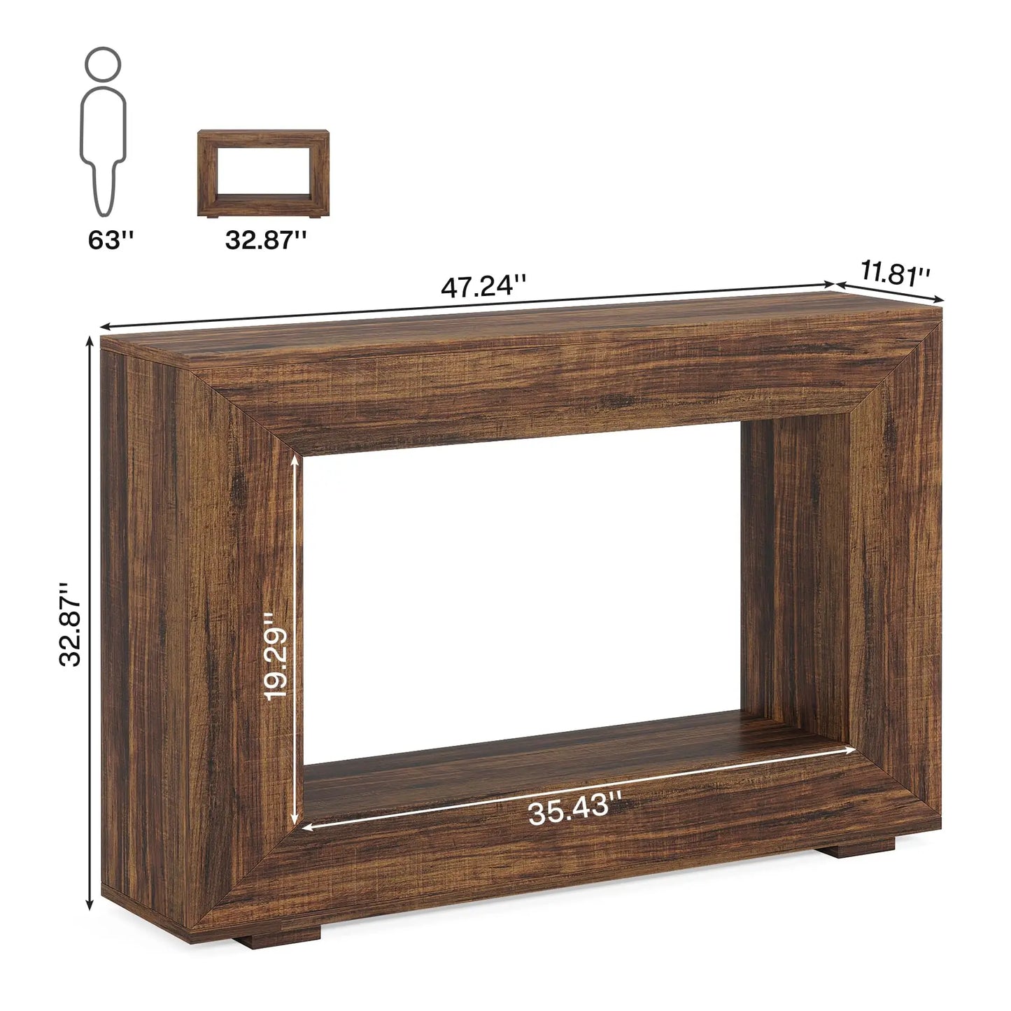 Console Table with Storage