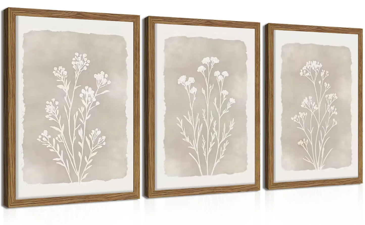 Wildflower Wall Art Set of 3