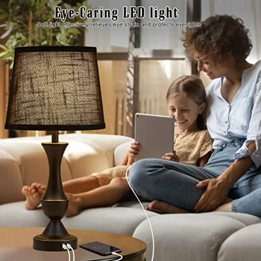 Touch Table Lamps Set of 2