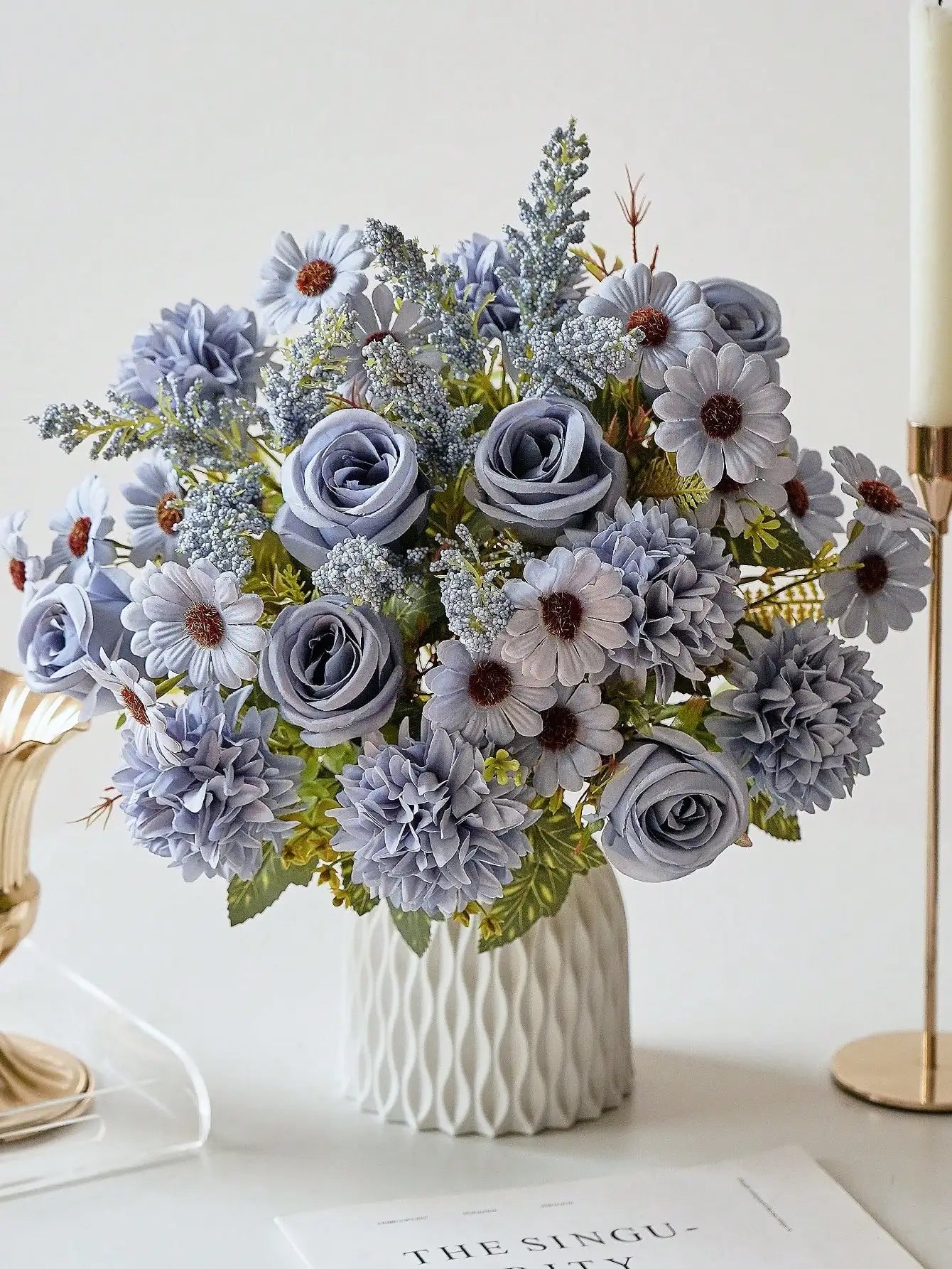 Artificial Flowers Centerpiece