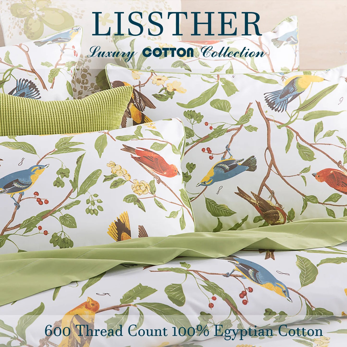 3pcs Cotton Duvet Cover Set