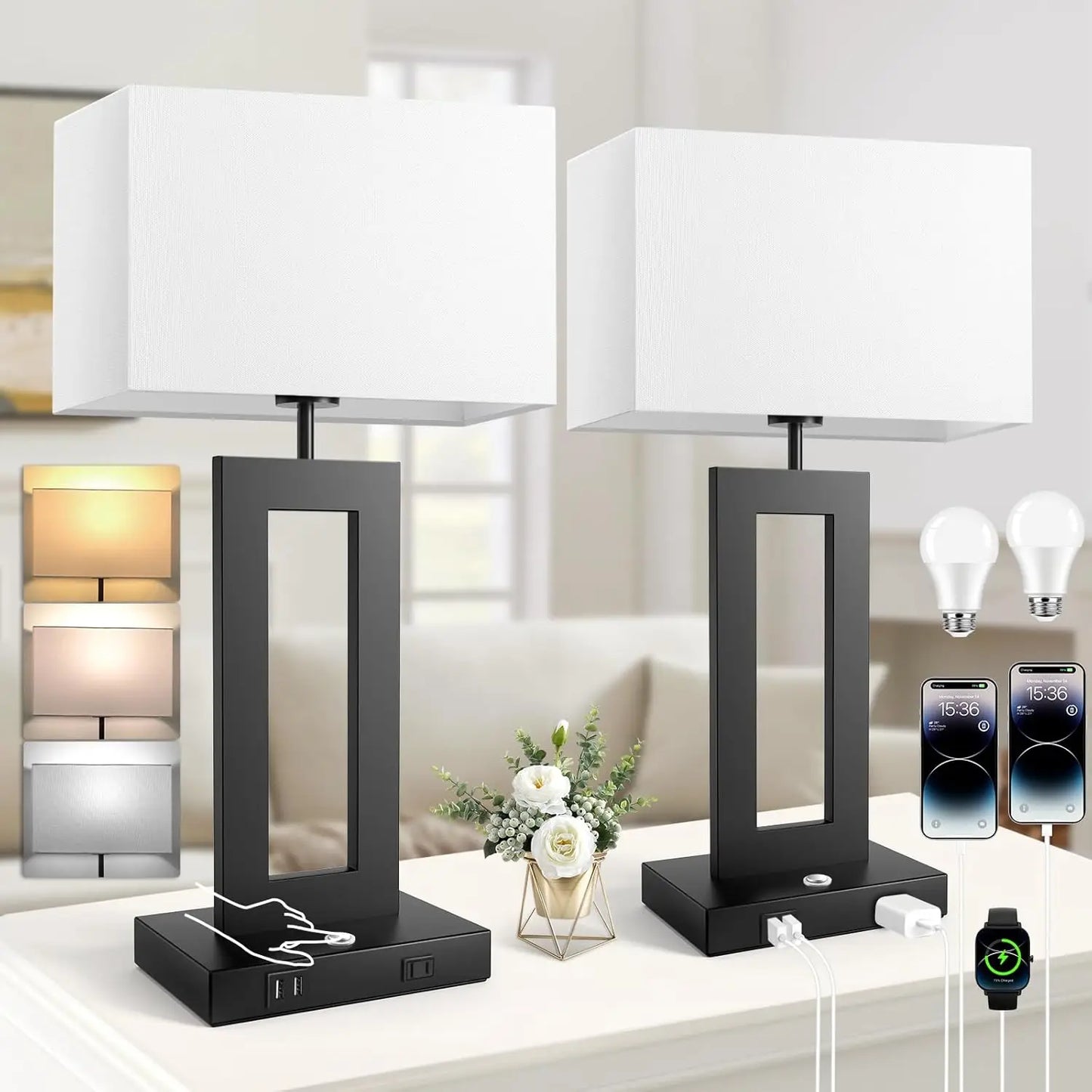 Touch Control Table Lamps