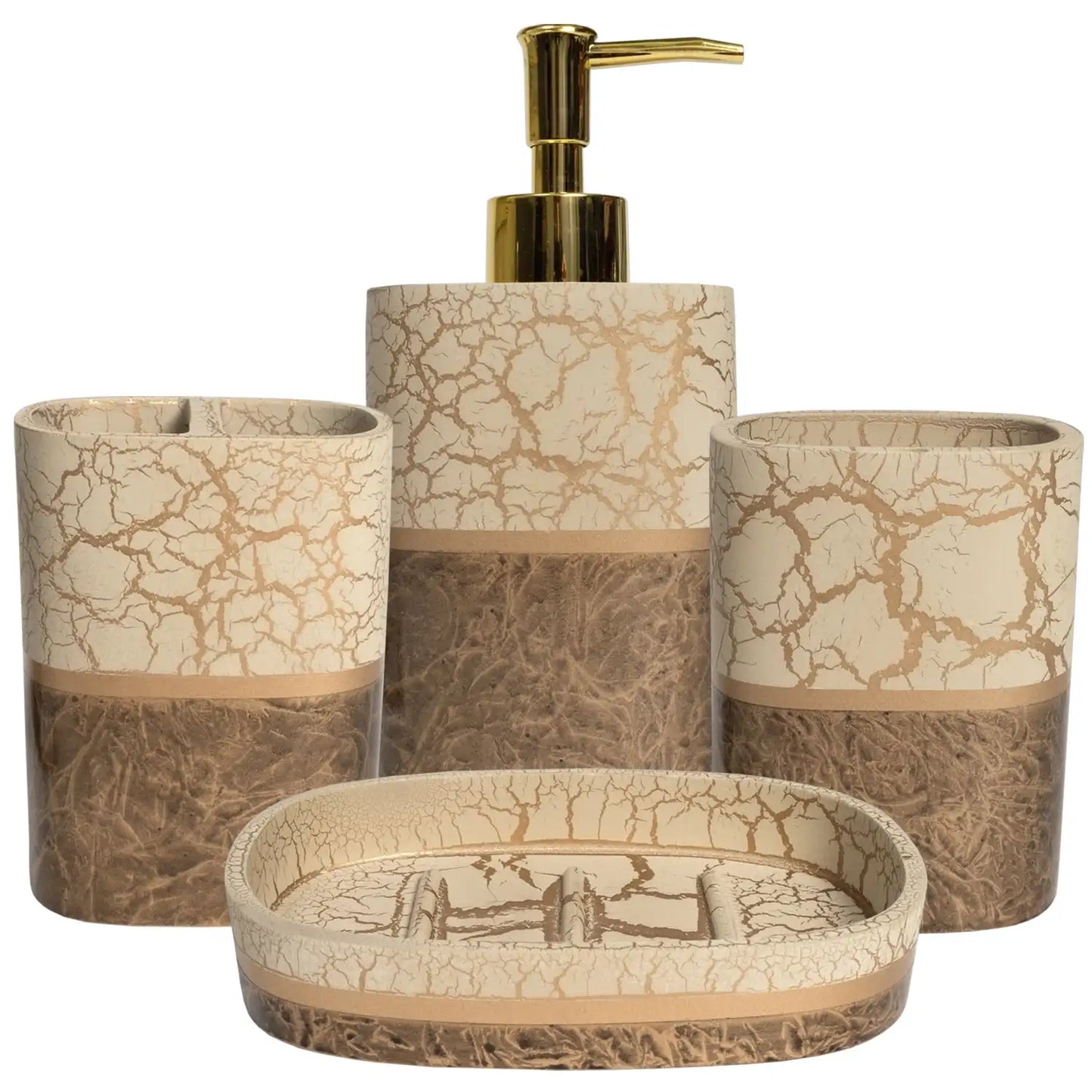 4 Piece Bathroom Set