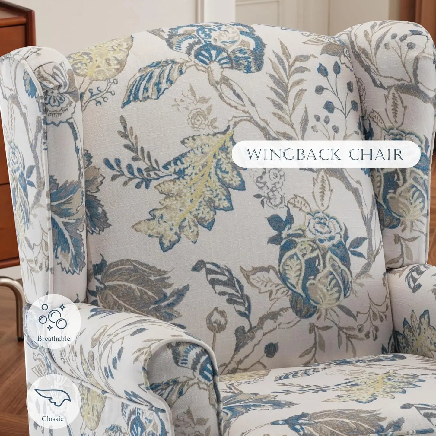 Floral Accent Chair