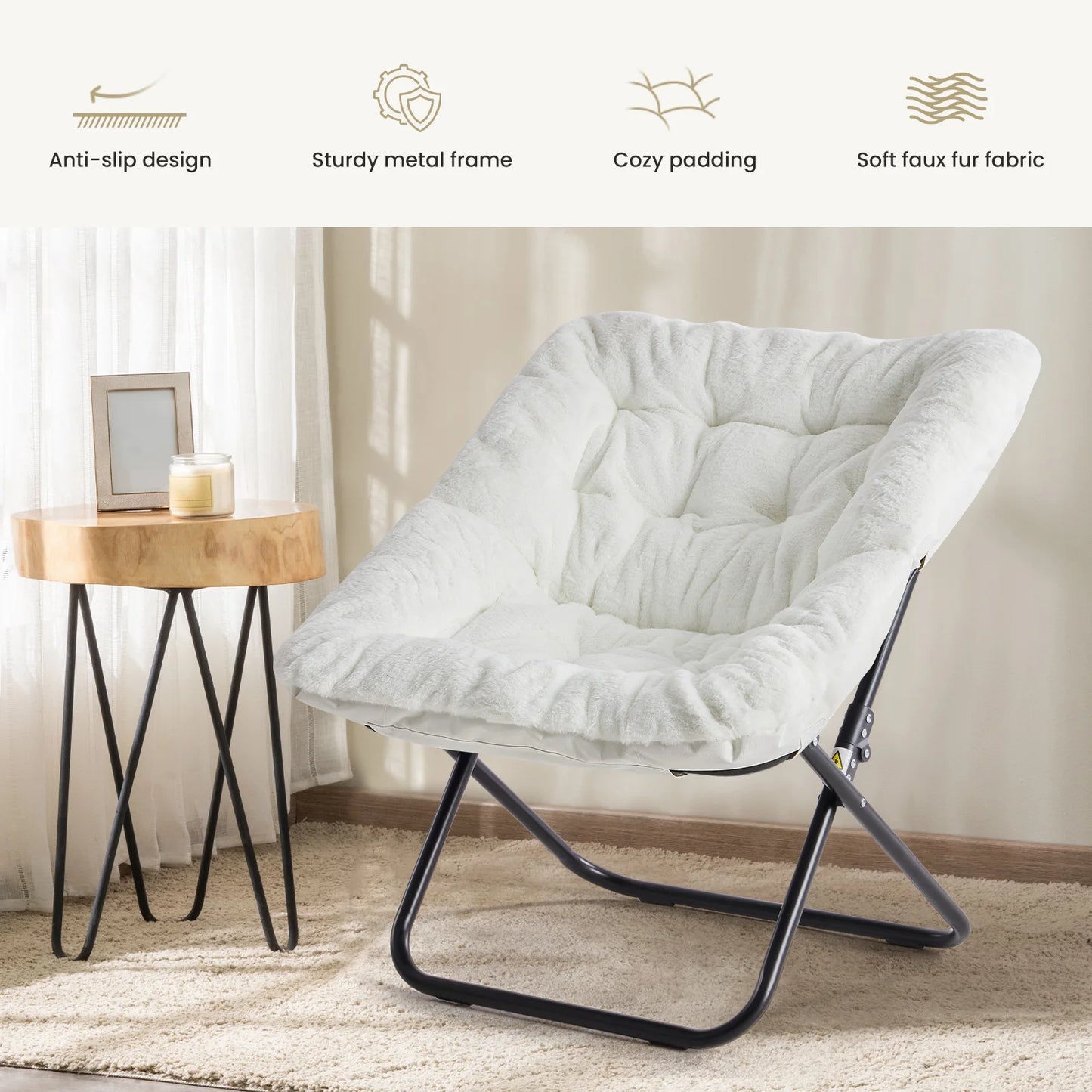 Cozy Saucer Chairs