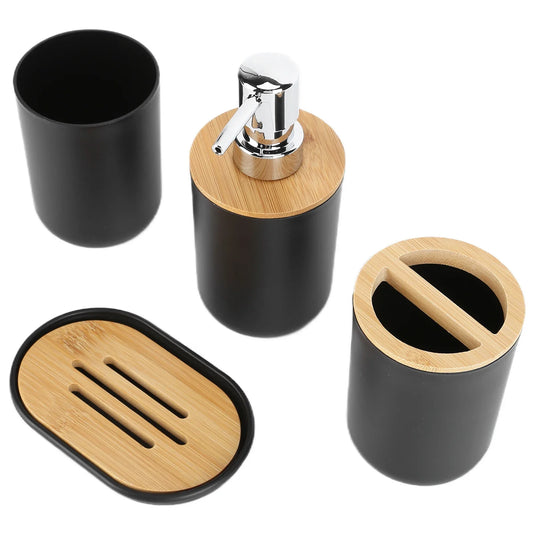 4Pcs Bathroom Accessory Set