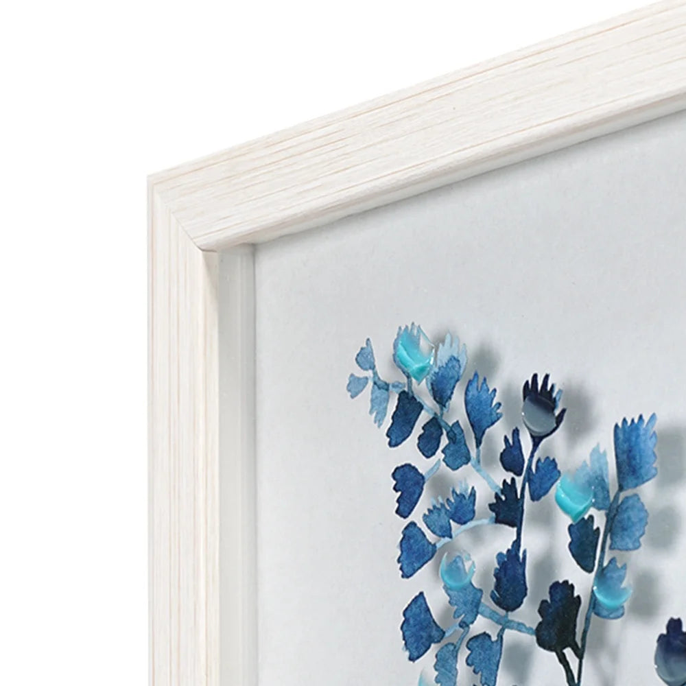 Framed Botanical Glass Prints Set of 2
