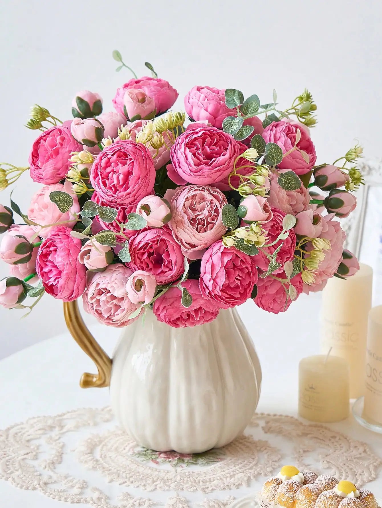 Artificial Flowers Centerpiece