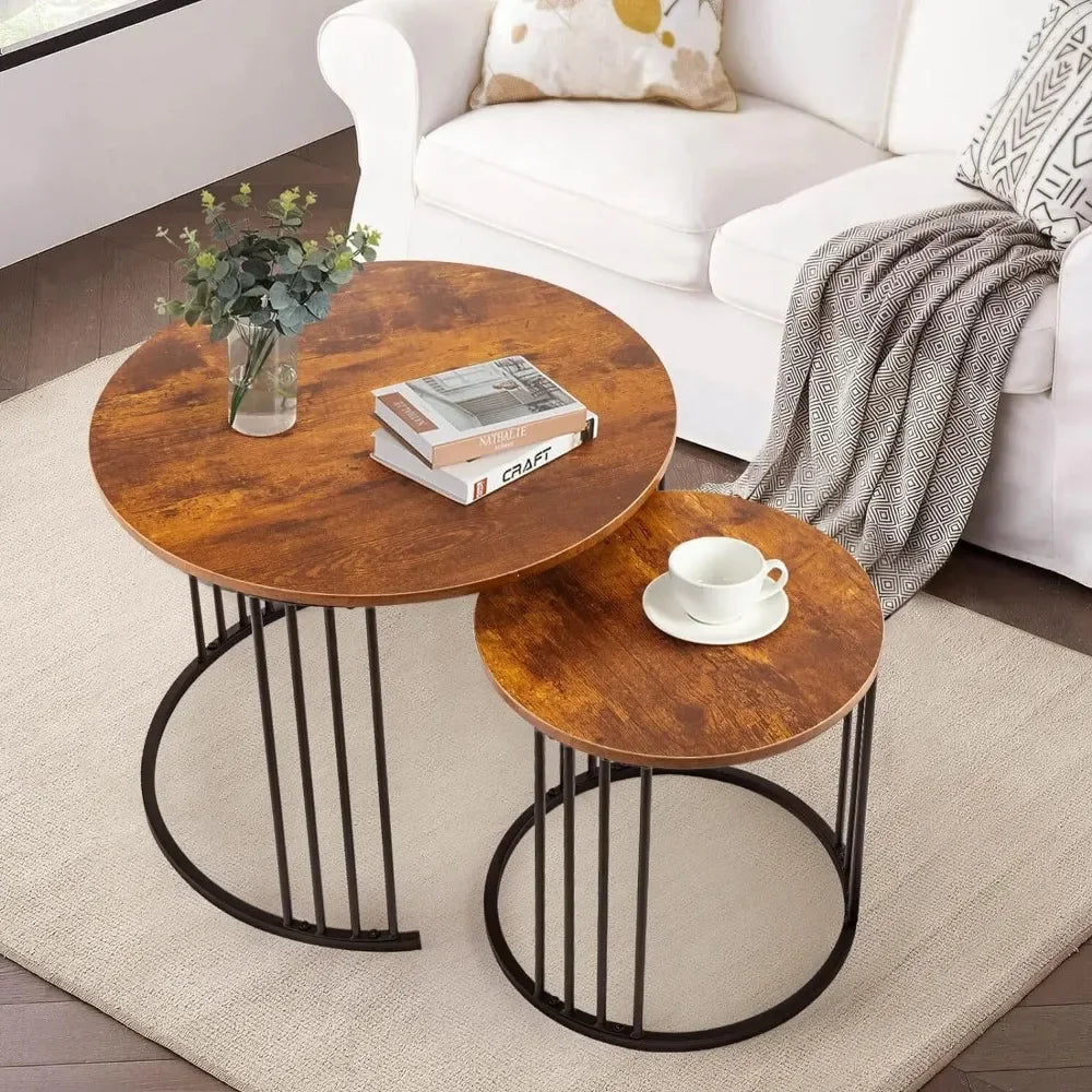 Nesting Coffee Table Set of 2