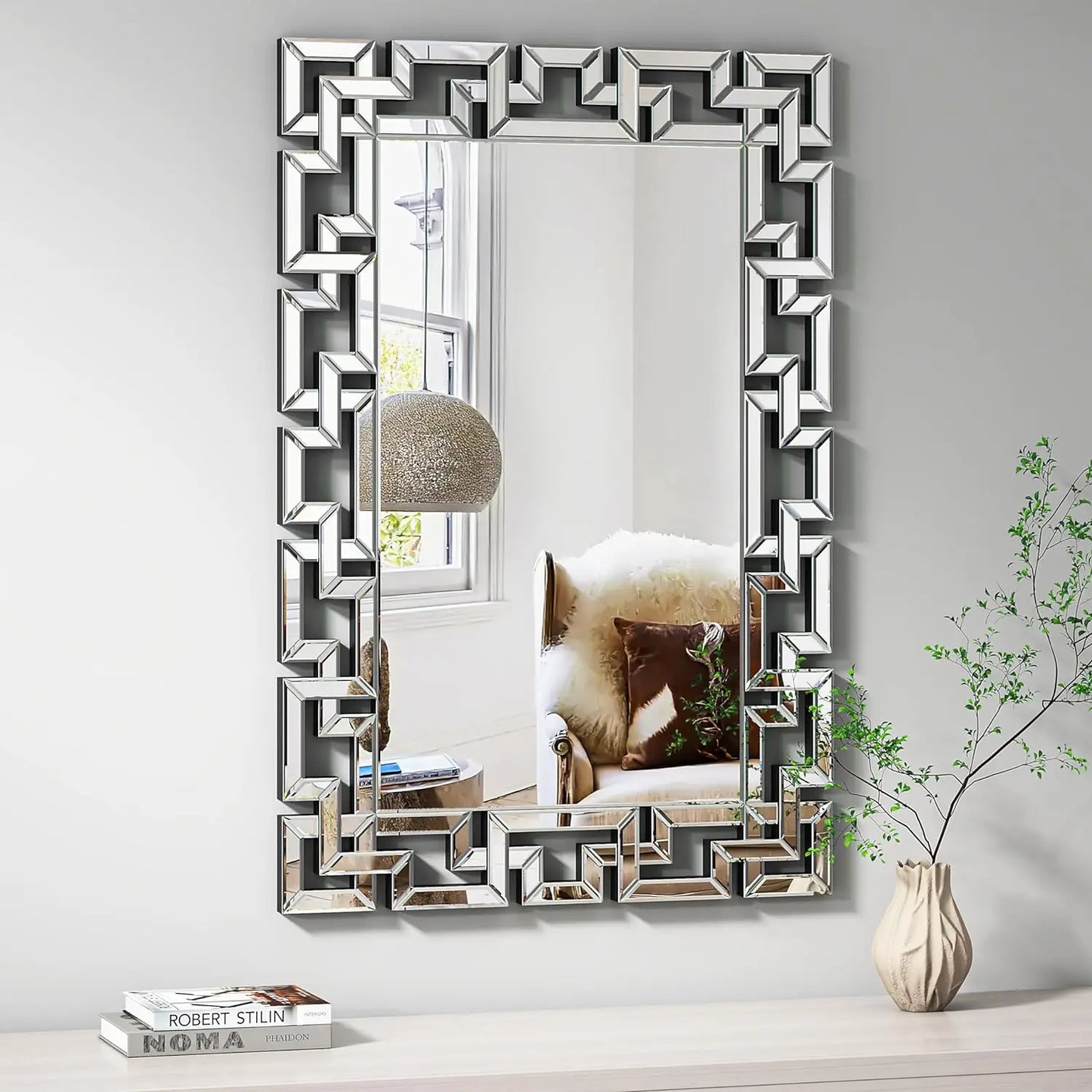 40 Inch Art Decor Wall Mirrors