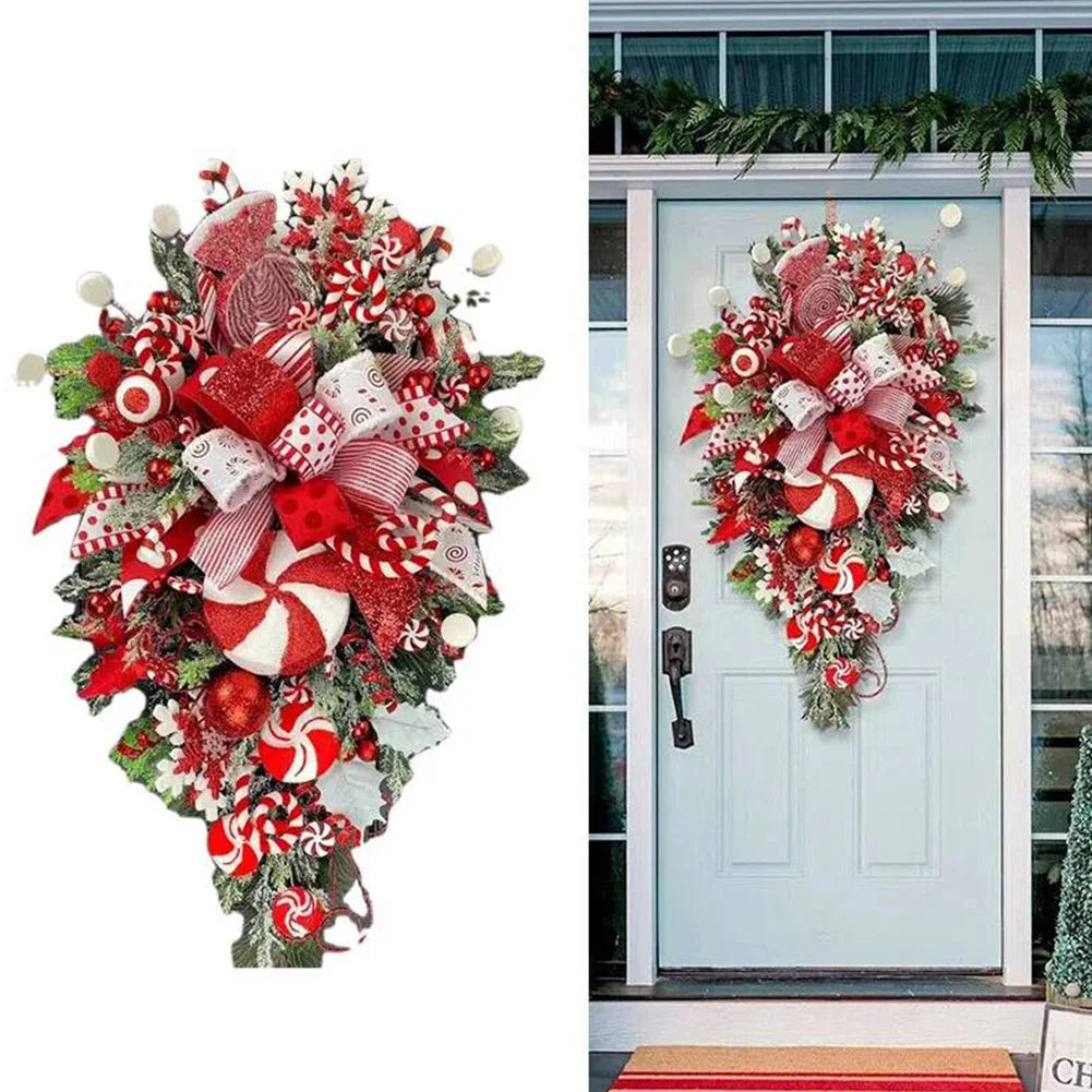 Candy Christmas Wreath