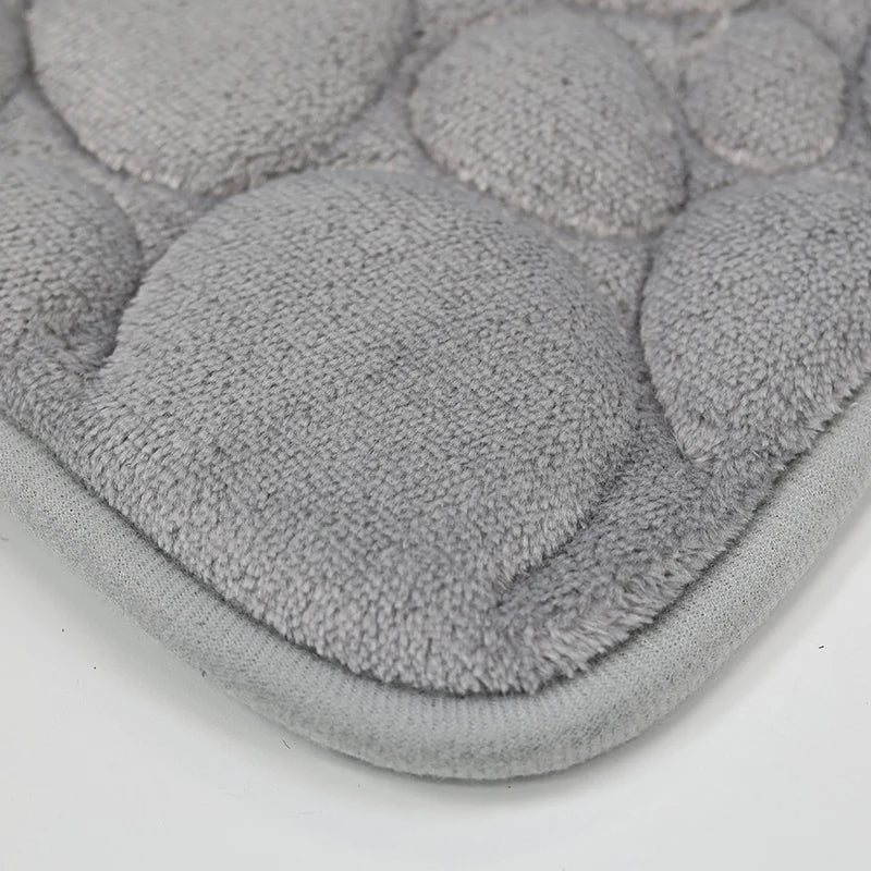 Three-piece Bathroom Mat Set