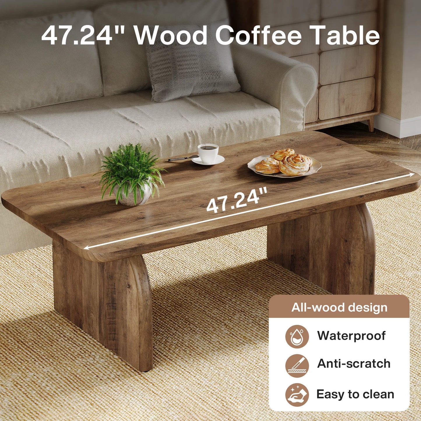 Rectangular Coffee Table