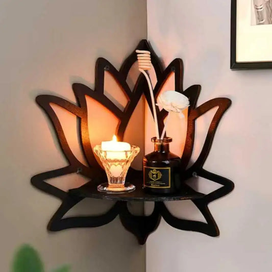 Wall Mounted Corner Shelf